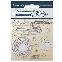 Chipboard - 14x14 cm - Zene