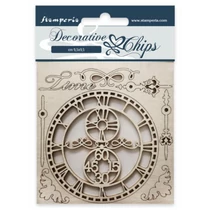 Chipboard - 9,5x9,5 cm - Idő