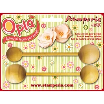 2 gyurmaformázó-gömb fából