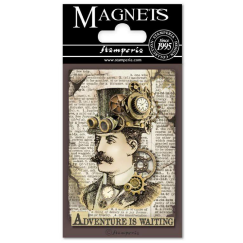 Magnet 8x5,5 cm - Voyages Fantastiques Man