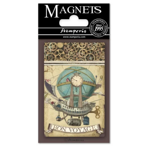 Magnet 8x5,5 cm - Voyages Fantastiques Balloon