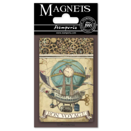Magnet 8x5,5 cm - Voyages Fantastiques Balloon