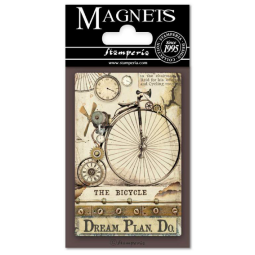 Magnet 8x5,5 cm - Voyages Fantastiques Bicycle