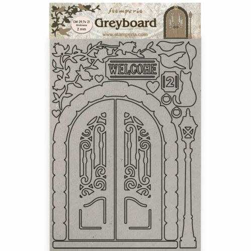 A4 Greyboard/2 mm - Casa Granada welcome door