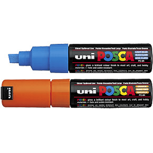 UNI POSCA PC-8K HEGYMÉRET 8 MM