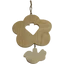 Pentart Falidísz virág alakú madárka függelékkel 14X14 cm Pentart Falidísz virág alakú madárka függelékkel 14X14 cm