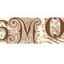 Mintás pamut szalag 15 mm x 5 m - Calligraphy Mintás pamut szalag 15 mm x 5 m - Calligraphy