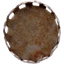 Fém díszítőelem, foglalat 1 cm, 10 db/csomag Fém díszítőelem, foglalat 1 cm, 10 db/csomag