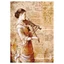 Dekupázs rizspapír A4 csom. -  Steampunk Woman with Violin Dekupázs rizspapír A4 csom. -  Steampunk Woman with Violin