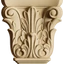 Hőre lágyuló fa KPM 01 oszlopdísz 6,2 x 6,0 x 1,6 cm Hőre lágyuló fa KPM 01 oszlopdísz 6,2 x 6,0 x 1,6 cm