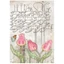 A4 rizspapír csom. - Romantic Garden House tulipánok A4 rizspapír csom. - Romantic Garden House tulipánok
