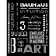 Vastag stencil cm 20X25 - Bauhaus - írás Vastag stencil cm 20X25 - Bauhaus - írás