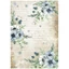 A4 rizspapír csom. - Romantic Cozy winter blue flowers A4 rizspapír csom. - Romantic Cozy winter blue flowers