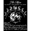 Vastag stencil 20X25 cm - Cosmos Infinity The Moon Vastag stencil 20X25 cm - Cosmos Infinity The Moon