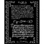 Vastag stencil cm 20X25 - Vintage Library letters Vastag stencil cm 20X25 - Vintage Library letters