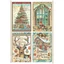 A4 rizspapír csom. - Christmas Greetings 4 cards A4 rizspapír csom. - Christmas Greetings 4 cards