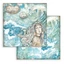 Scrapbooking kétoldalas papír - Songs of the Sea mermaid Scrapbooking kétoldalas papír - Songs of the Sea mermaid