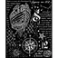 Vastag stencil cm 20X25 - Songs of the Sea sailing ship Vastag stencil cm 20X25 - Songs of the Sea sailing ship