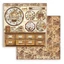 Scrapbooking kétoldalas papír - Coffee and Chocolate clocks Scrapbooking kétoldalas papír - Coffee and Chocolate clocks