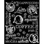 Vastag stencil cm 20X25 - Coffee and Chocolate Cappuccino Vastag stencil cm 20X25 - Coffee and Chocolate Cappuccino