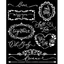 Vastag stencil cm 20X25 - Romance Forever plates Vastag stencil cm 20X25 - Romance Forever plates