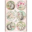 A4 rizspapír csom. - Orchids and Cats 6 rounds A4 rizspapír csom. - Orchids and Cats 6 rounds