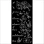 Vastag stencil cm 12X25 - Create Happiness Secret Diary flowers and butterfly Vastag stencil cm 12X25 - Create Happiness Secret Diary flowers and butterfly