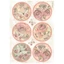 A4 rizspapír csom. - Shabby Rose 6 rounds A4 rizspapír csom. - Shabby Rose 6 rounds
