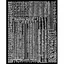 Vastag stencil cm 20X25 - Fortune hieroglyphic Vastag stencil cm 20X25 - Fortune hieroglyphic