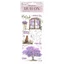 Rub-on cm 10,16x21,6 - Lavender window Rub-on cm 10,16x21,6 - Lavender window