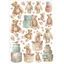 A4 rizspapír csom. - Teddy bears A4 rizspapír csom. - Teddy bears