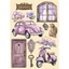 Színes fafigura A5 - Lavender Színes fafigura A5 - Lavender