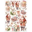 A4 rizspapír csom. - Classic Christmas Santa Claus A4 rizspapír csom. - Classic Christmas Santa Claus