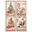 A4 rizspapír csom. - Gear up for Christmas 4 cards A4 rizspapír csom. - Gear up for Christmas 4 cards