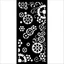 Vastag stencil cm 12X25 - Gear up for Christmas gears Vastag stencil cm 12X25 - Gear up for Christmas gears