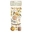 Rub-on cm 10,16x21,6 - Golden Harmony pumpkins Rub-on cm 10,16x21,6 - Golden Harmony pumpkins