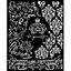 Vastag stencil cm 20X25 - Alterego crown Be yourself Vastag stencil cm 20X25 - Alterego crown Be yourself