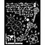 Vastag stencil cm 20X25 - Alterego key, numbers Vastag stencil cm 20X25 - Alterego key, numbers