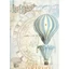 Dekupázs rizspapír A4 csom. - Baloon light blue Dekupázs rizspapír A4 csom. - Baloon light blue