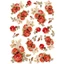 Dekupázs rizspapír A4 csom. - Red Roses Dekupázs rizspapír A4 csom. - Red Roses
