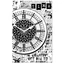 HD gumi pecsételő 7 x 11 cm - Clock HD gumi pecsételő 7 x 11 cm - Clock